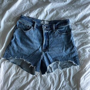Abercrombie Denim Cutoff Women's Shorts Curve Love